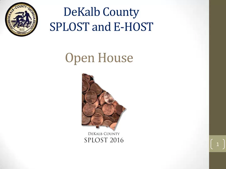 open house