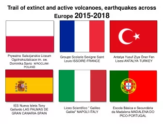 Europe 2015-2018  Prywatne Salezjanskie Liceum  Antalya Yusuf Ziya ner Fen  Groupe Scolarie