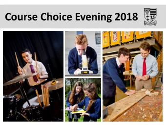 Overview of Evening  Presentation    KS4 Overview    What has changed   So far