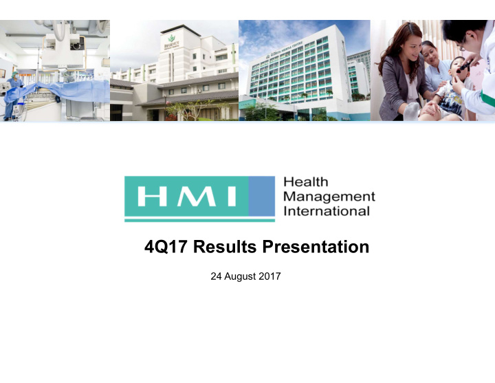 4q17 results presentation