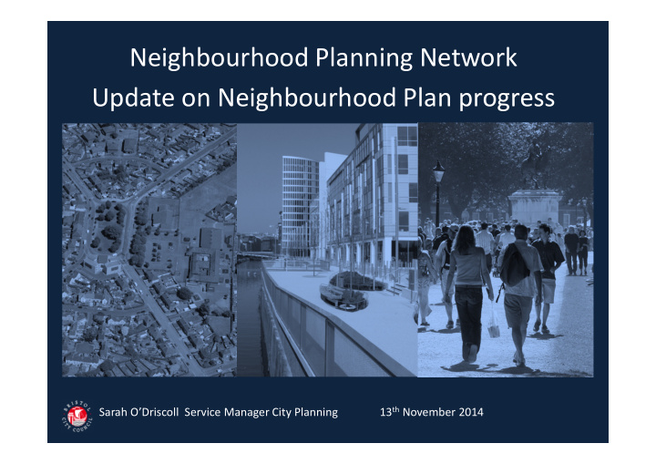 neighbourhood planning network update on neighbourhood