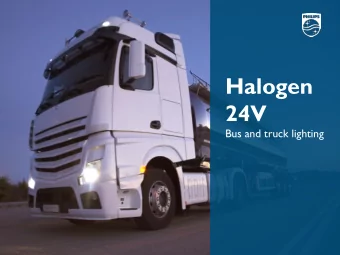 24V  Bus and truck lighting  Original Equipment quality  used by major truck manufacturers