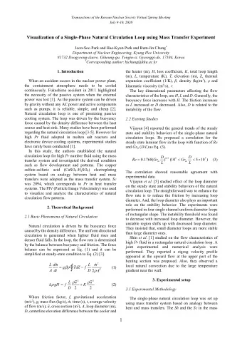 local natural convection due to the large temperature        g  TdZ  f  (1)