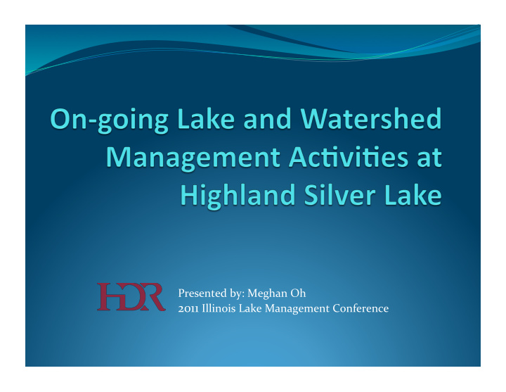 highland silver lake watershed