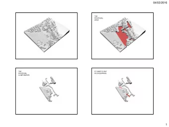 04/03/2016  THE  PROPOSAL  AREA  ST. MARYS WAY  THE  PROPOSAL  AS UNDERPASS  COMPONENTS  1