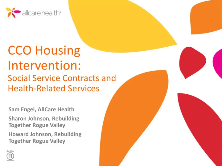 cco housing