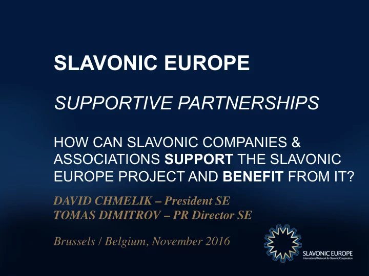 slavonic europe