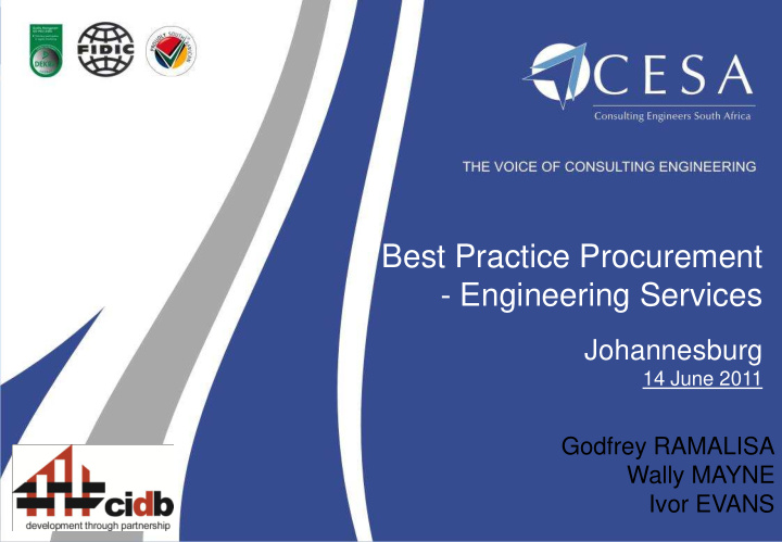 best practice procurement