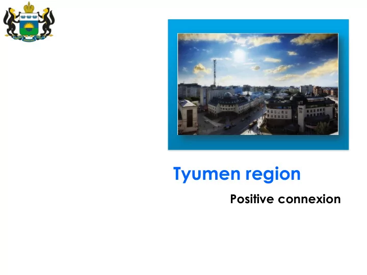 tyumen region
