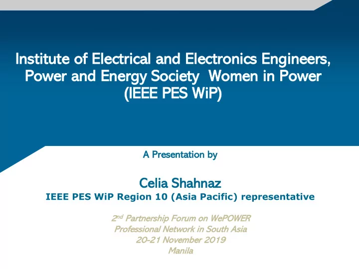 institute e of elec ectrical and d elec ectron onics engi
