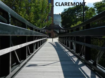 CLAREMONT  Embracing the City Center  City Center Project Economic Development  Encourage