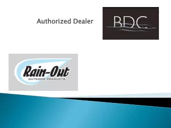 Authori  horized  zed Dealer  er  Authori  horize  zed  Dealer  ler  LED Deck &amp; Ceiling Dot