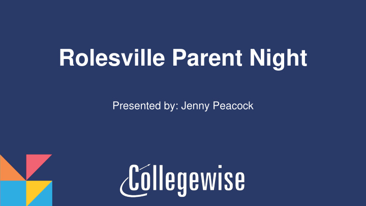 rolesville parent night