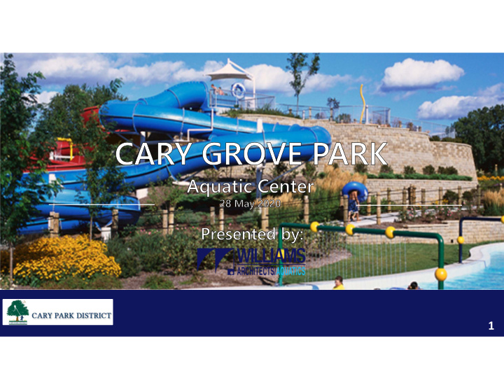 1 introduction updated cary grove park master plan