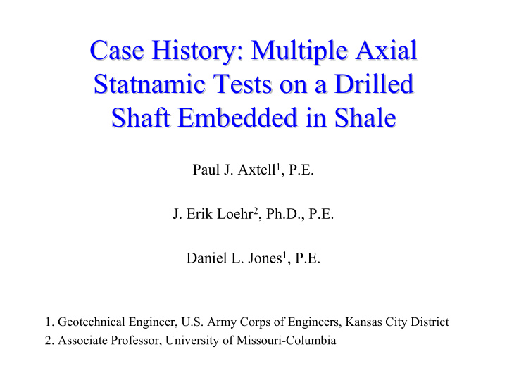 case history multiple axial case history multiple axial