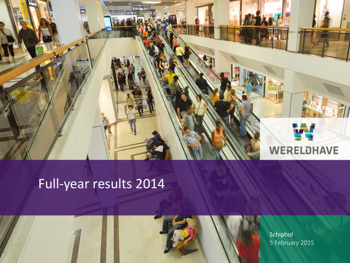 full year results 2014