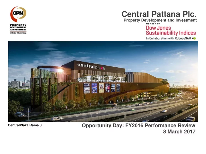 central pattana plc