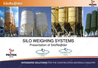 SiloRe@der  R  P  M  E  M  T  E  O  T  R  O  P  R  M  P  E  T  O  R  P  M  M  E  M  E  M  T  E  T