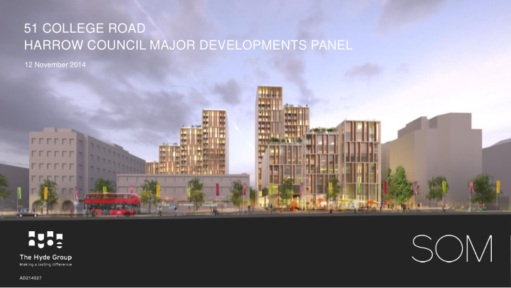 harrow council major developments panel