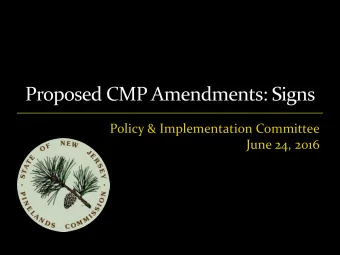 June 24, 2016 1. Reorganized structure of the signage rules 2. Off-site signs 3. On-site signs 4.