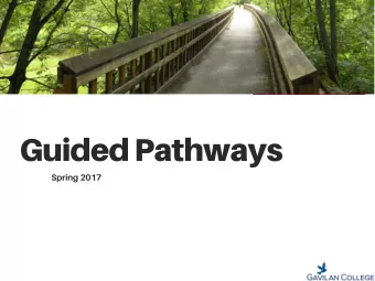Guided Pathways Spring 2017  https://www.gavilan.edu/schedule/PDF/IGETC_Requirements.pdf  What are