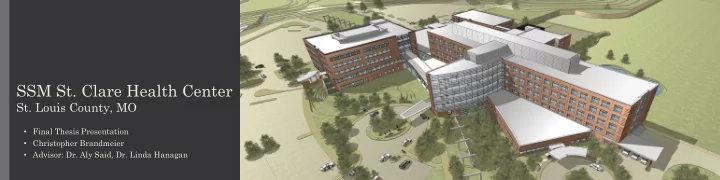 ssm st clare health center