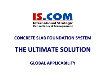 THE ULTIMATE SOLUTION  THE ULTIMATE SOLUTION  GLOBAL APPLICABILITY  GLOBAL APPLICABILITY