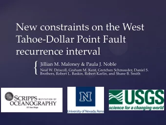 {  Jillian M. Maloney &amp; Paula J. Noble  Neal W. Driscoll, Graham M. Kent, Gretchen Schmauder,