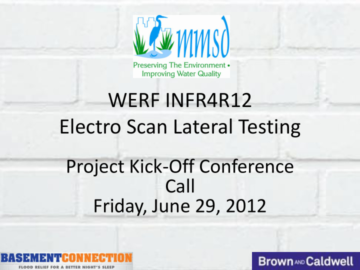 werf infr4r12 electro scan lateral testing
