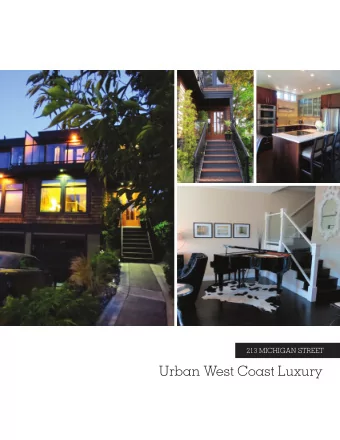 Urban West coast Luxury  2008 SILVER CARE AWARD WINNER  3 Bed, 3.5 Bath  |  2160 Sq Ft on 3 Levels