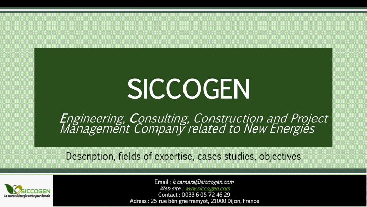 siccog ccogen en