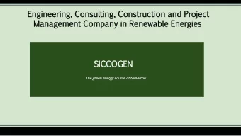 En  Engineeri  neering,  ng,  Consulti  nsulting,  ng,  Constru  nstruction  ction  and  nd  Pr
