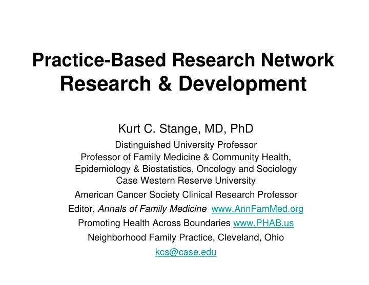 research amp development