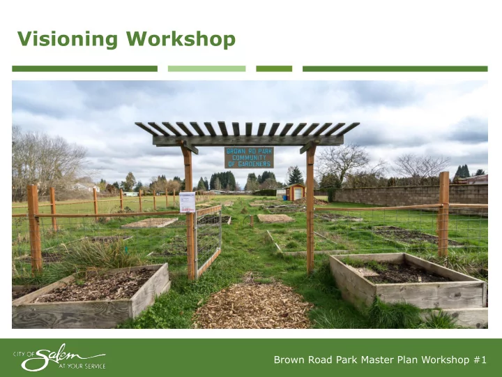 visioning workshop