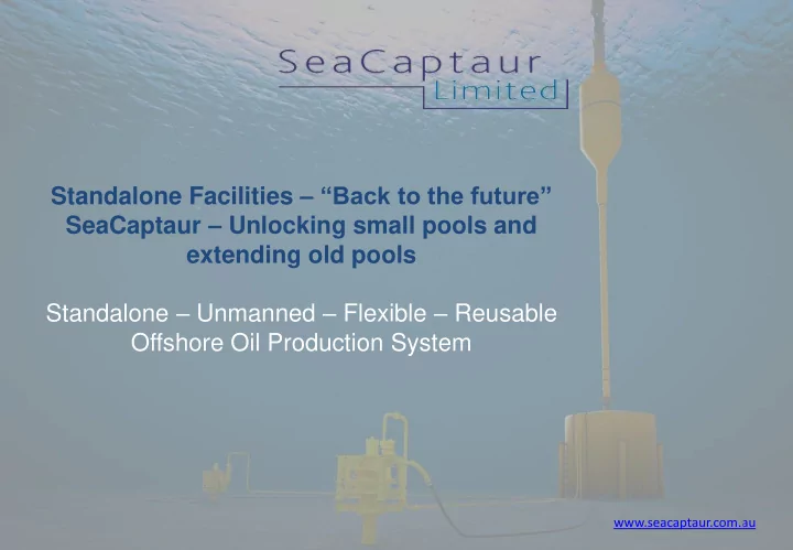 standalone unmanned flexible reusable