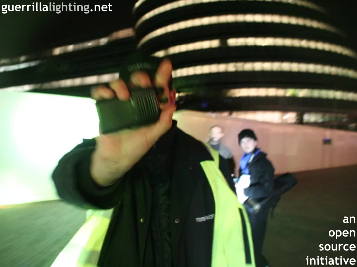 guerrillalighting net an open source initiative what we