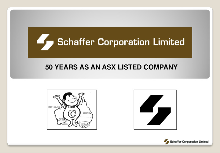 50 years as an asx listed company