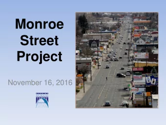 Street Project  November 16, 2016  Focus Area #3  Dalton Ave  November 17, 2016  September 22, 2016