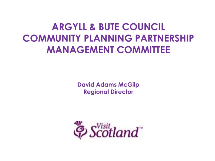 community planning partnership