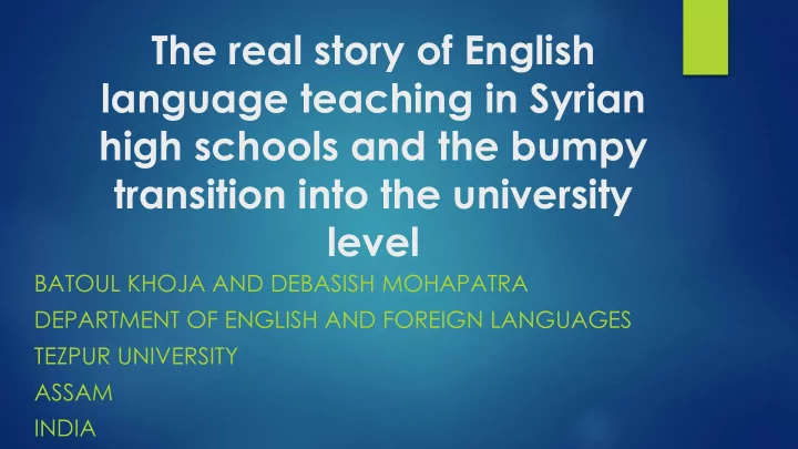 the real story of english