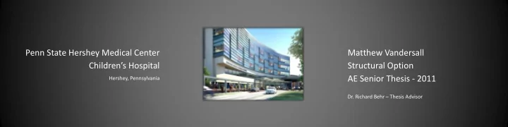 children s hospital structural option