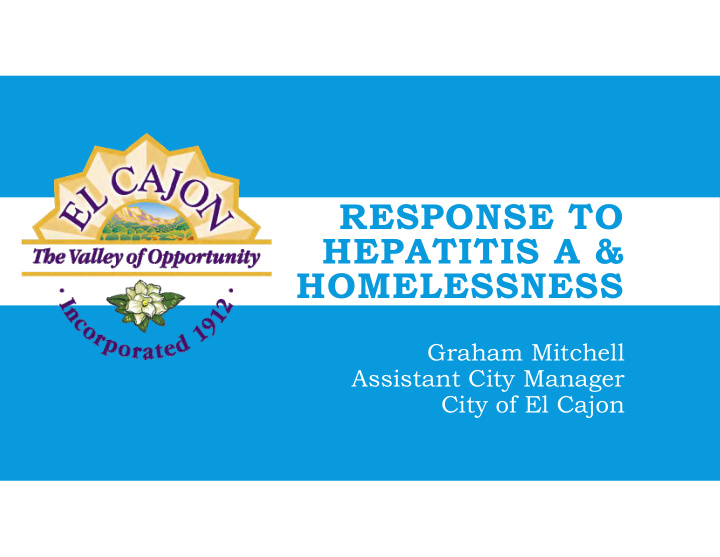 response to hepatitis a amp homelessness