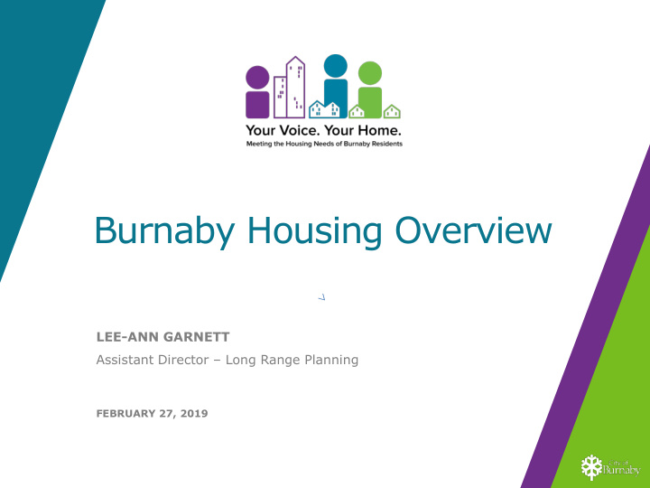burnaby housing overview