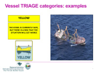 vessel triage categories examples