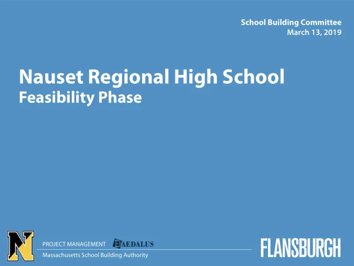 nauset regional high school