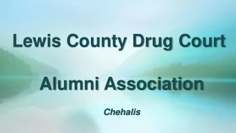 Alumni Association  Chehalis  Welcome  Why Have an Alumni Group?  Getting Started &amp;