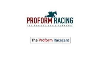 The Proform Racecard  Racecards  Racecards have been in existence since the Victorian Era.