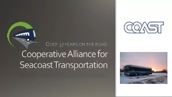 Need for Comprehensive Operations Analysis  Recap of Work  What Did We Hear Initially?  Goals