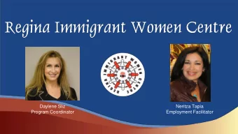 Daylene Sliz  Neritza Tapia  Program Coordinator  Employment Facilitator  Fi  First, t, Lets