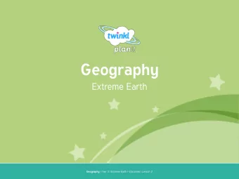 Geography  Extreme Earth Geography | Year 3 | Extreme Earth | Volcanoes | Lesson 2  Aim  Aim  To